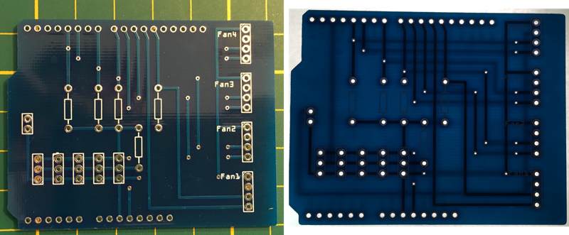 fertiges PCB