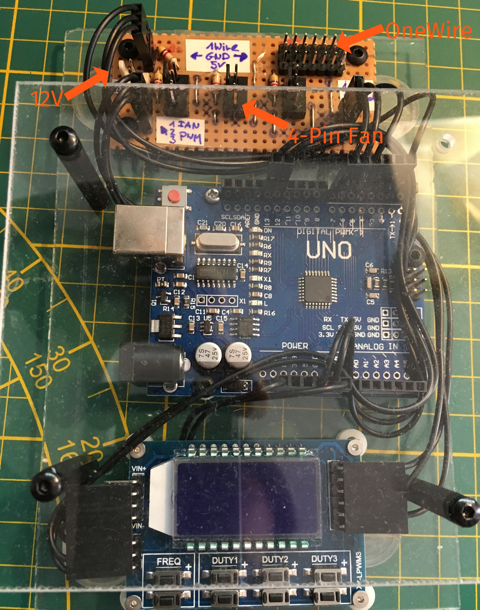 Prototyp mit externen PWM-Generator